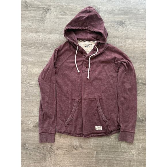Vans Off The Wall Van Doren Hoodie 3-Button Sweatshirt Cotton Men Small - Picture 1 of 5